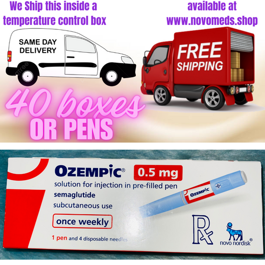 Ozempic® Philippines (semaglutide) 0.50 mg Solution for Injection / 40 Pens or 40 Boxes