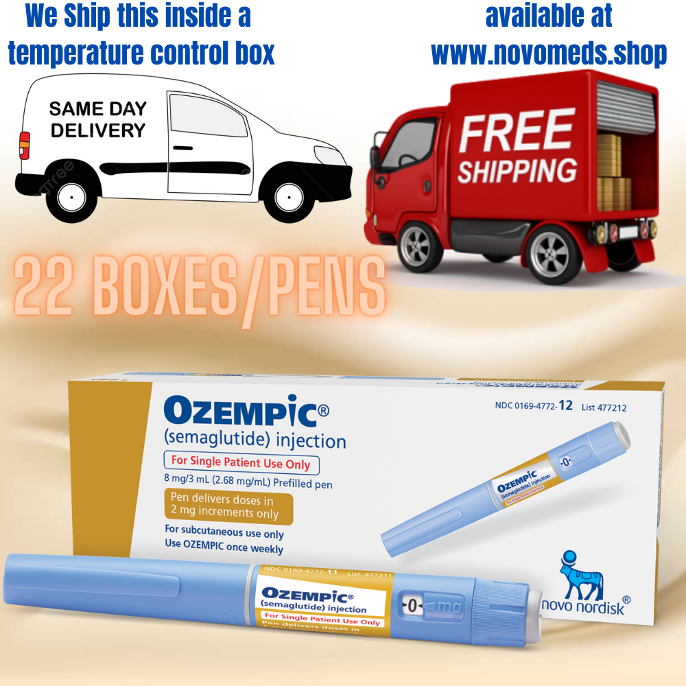 Ozempic® Philippines (semaglutide) 2 mg Solution for Injection / 22 Pens or 22 Boxes