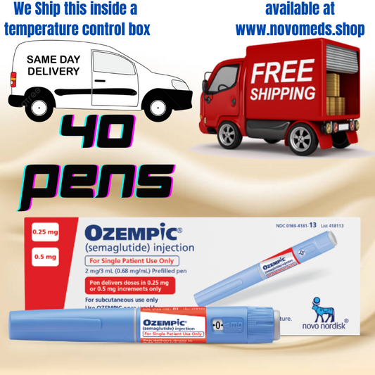 Ozempic® Philippines (semaglutide) 0.25 mg - 0.50 mg Solution for Injection / 40 Pens or 40 Boxes