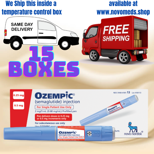 Ozempic® Philippines (semaglutide) 0.25 mg - 0.50 mg Solution for Injection / 15 Pens or 15 Boxes