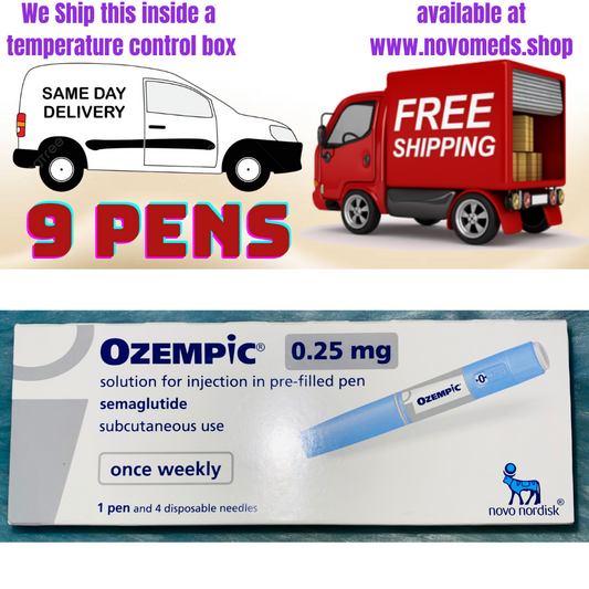 Ozempic® Philippines (semaglutide) 0.25 mg Solution for Injection / 9 Pens or 9 Boxes