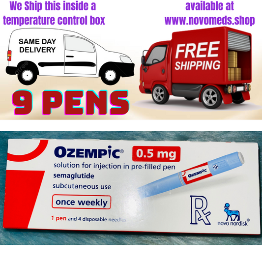 Ozempic® Philippines (semaglutide) 0.50 mg Solution for Injection / 9 Pens or 9 Boxes