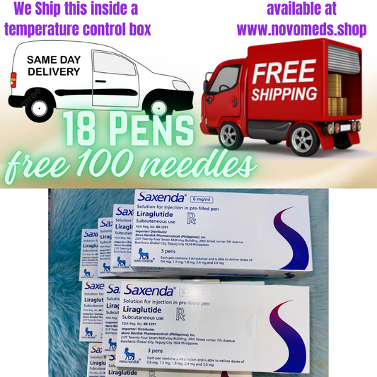 Saxenda® Philippines (liraglutide) Weight Loss Package 18 Pens