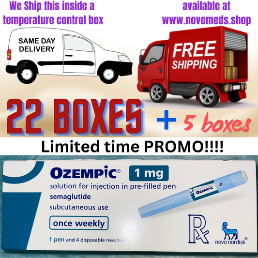 Limited Promo!!! Ozempic® Philippines (semaglutide) 1 mg Solution for Injection / 27 Pens or 27 Boxes