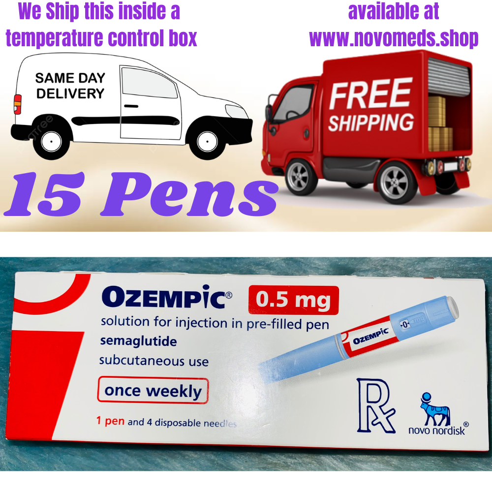 Ozempic® Philippines(semaglutide) 0.50 mg Solution for Injection / 15 Pens or 15 Boxes