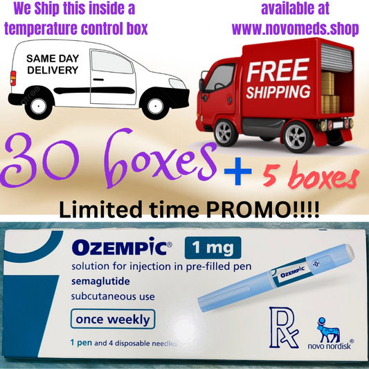 Limited Time Promo! Ozempic® Philippines (semaglutide) 1 mg Solution for Injection / 35 Pens or 35 Boxes