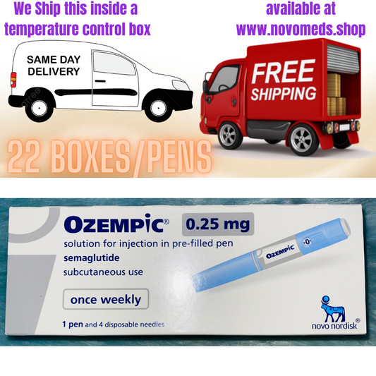 Ozempic® Philippines (semaglutide) 0.25 mg Solution for Injection / 22 Pens or 22 Boxes