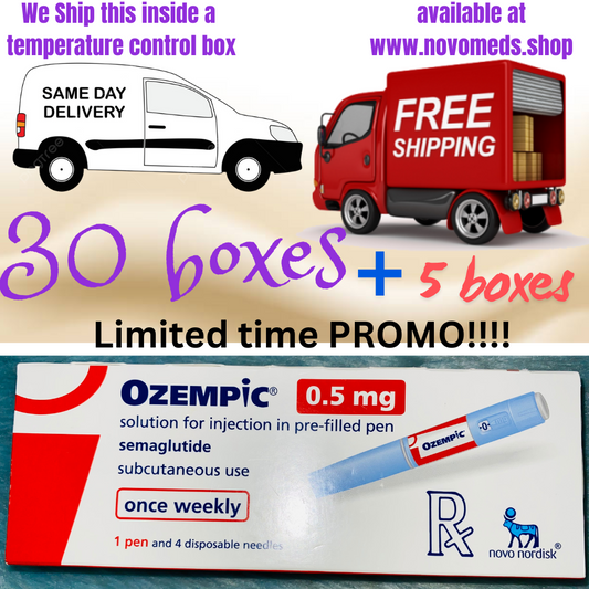 Limited Time Promo! Ozempic® Philippines (semaglutide) 0.50 mg Solution for Injection / 35 Pens or 35 Boxes