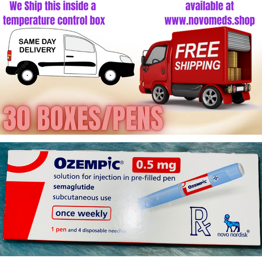 Ozempic® Philippines(semaglutide) 0.50 mg Solution for Injection / 30 Pens or 30 Boxes