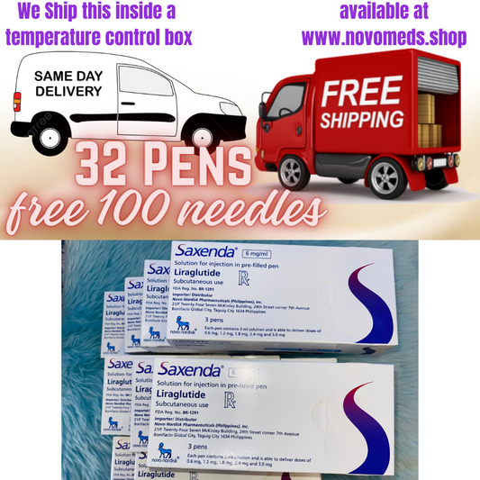 Saxenda® Philippines (liraglutide) Weight Loss Package 32 Pens