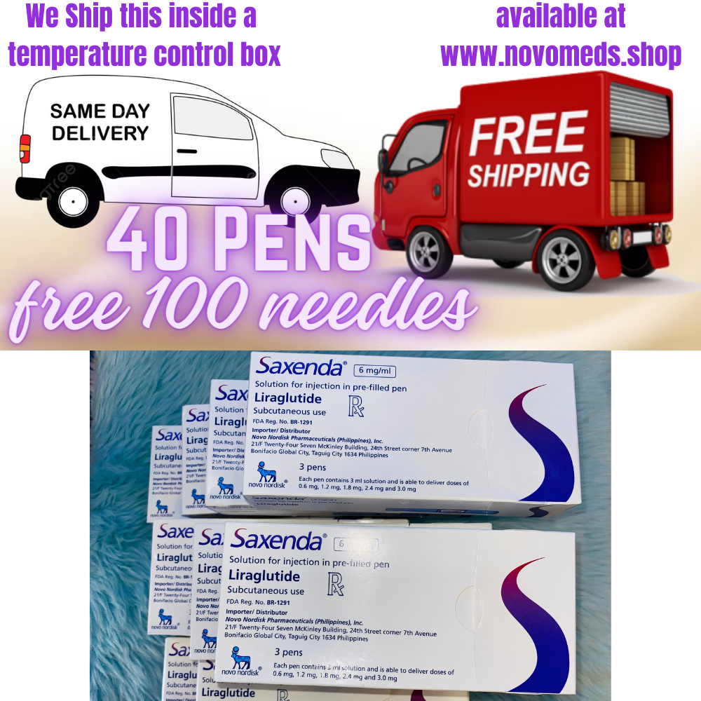 Saxenda® Philippines (liraglutide) Weight Loss Package 40 Pens